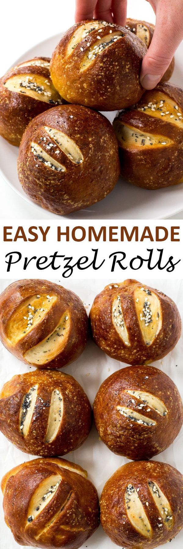 Pretzel Rolls