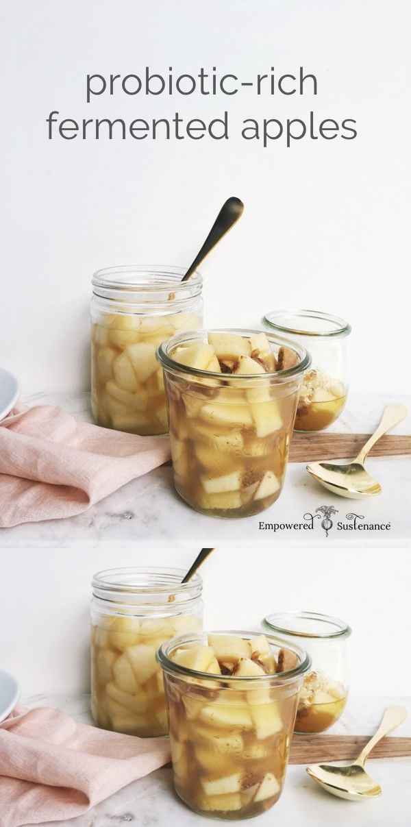 Probiotic Fermented Apples