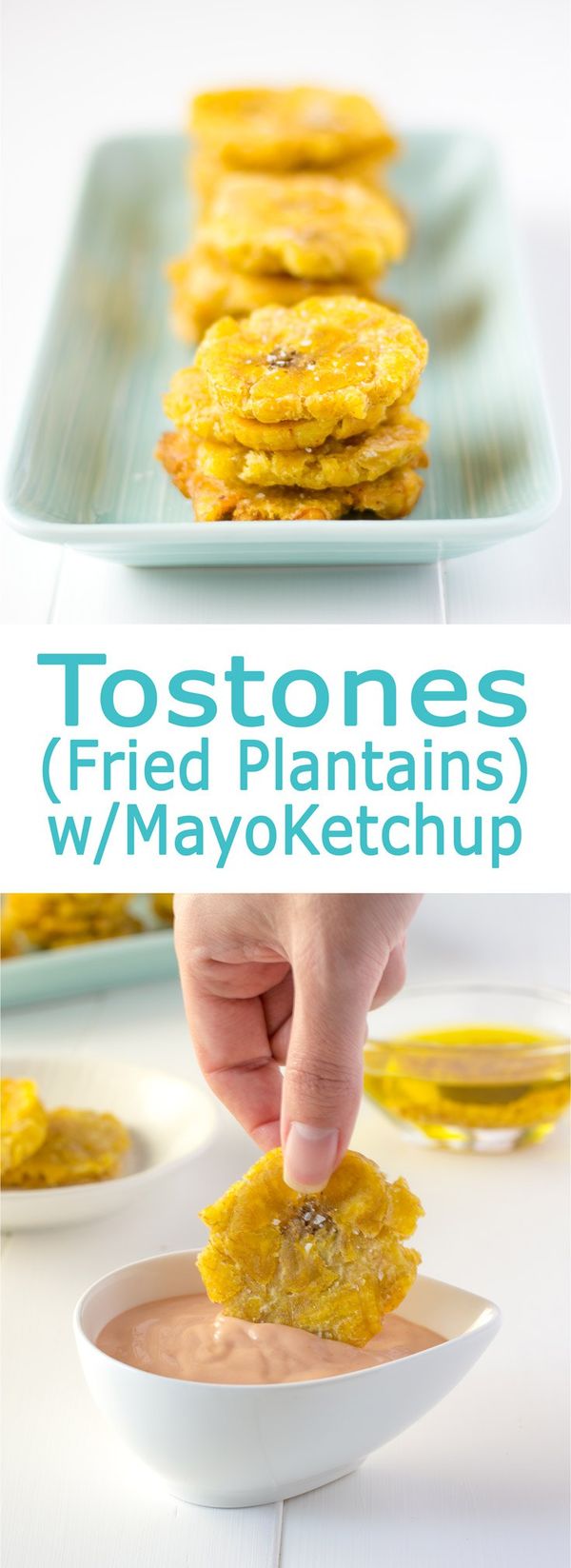 Puerto Rican Tostones - Fried Plantains