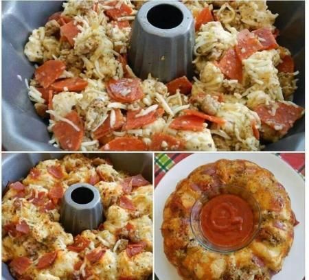 Pull Apart Pizza Bread