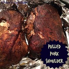 Pulled Pork Shoulder (or Butt