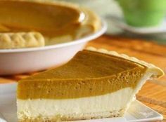 Pumpkin cheesecake pie