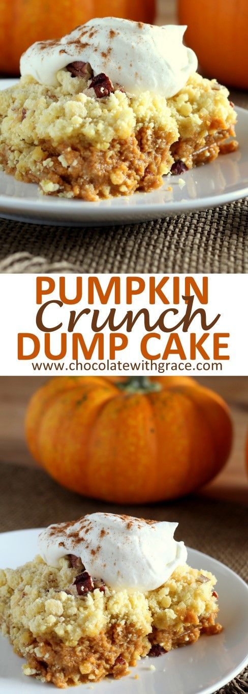 Pumpkin Crunch Dump Cake