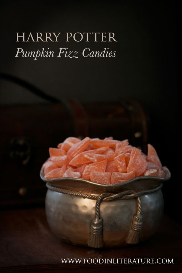 Pumpkin Fizz Hard Candies recipe | Harry Potter