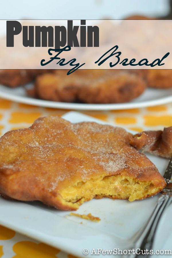 Pumpkin Fry Bread