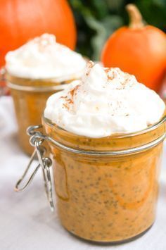 Pumpkin Pie Chia Pudding (Gluten Free, Vegan, Paleo, Refined Sugar Free