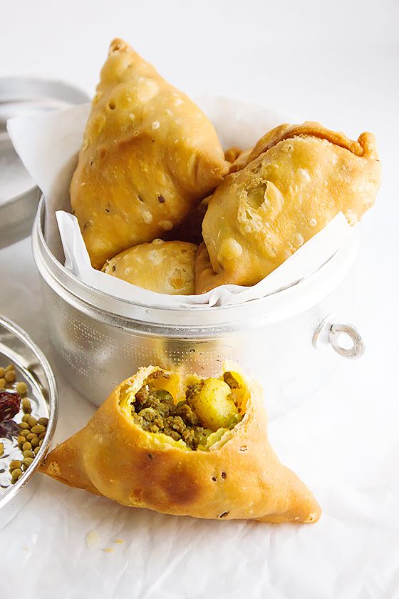 Punjabi Crunchy Beef Samosa