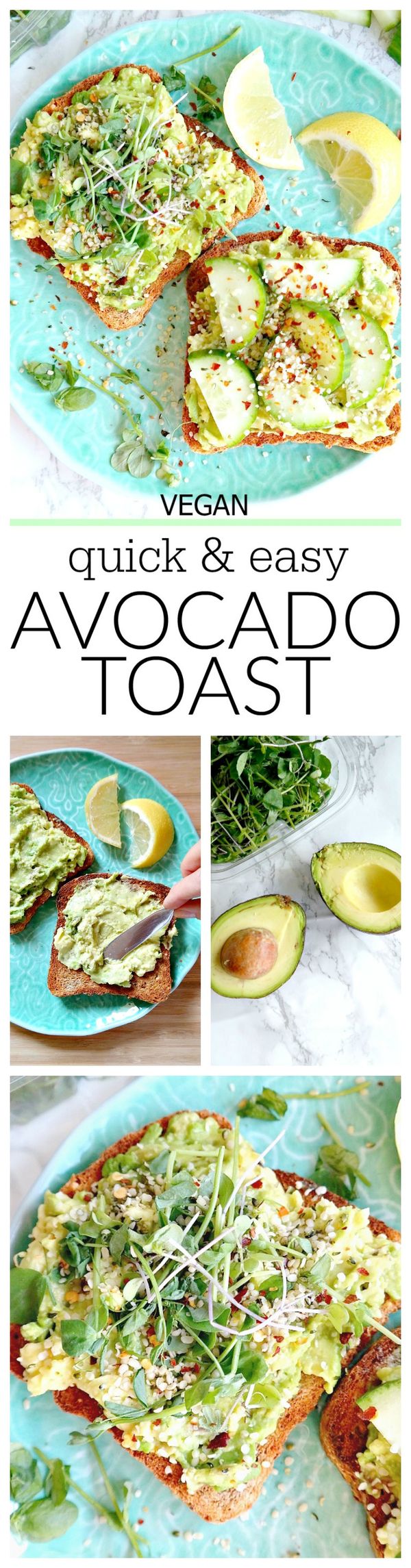 Quick & Easy Avocado Toast