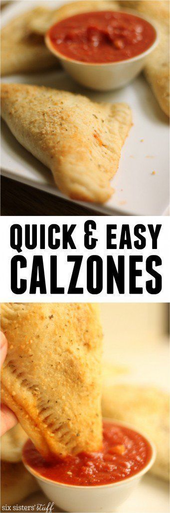 Quick and Easy Calzones