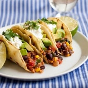 Quinoa Black Bean Tacos