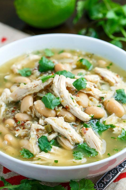 Quinoa White Chicken Chili