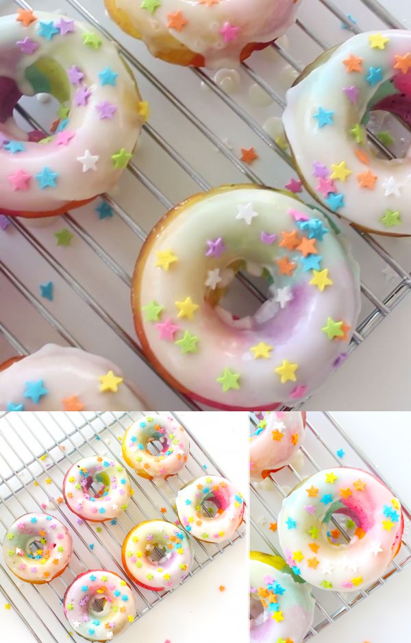 Rainbow Doughnuts