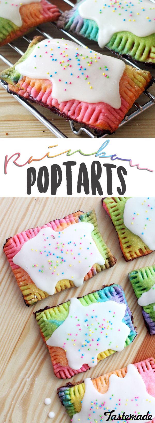 Rainbow Pop Tarts