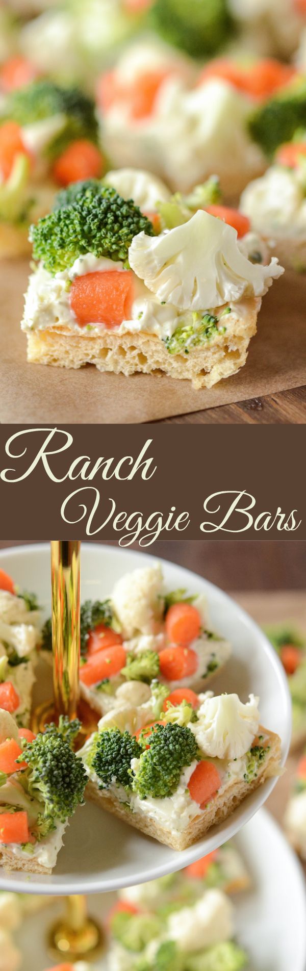 Ranch Veggie Bars