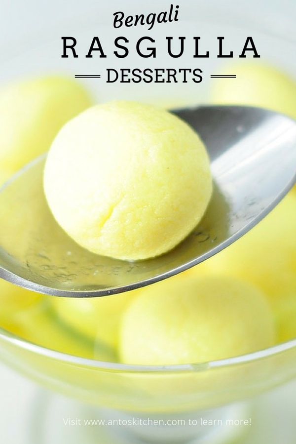 Rasgulla a soft and spongy indian milk dessert in 30 minutes
