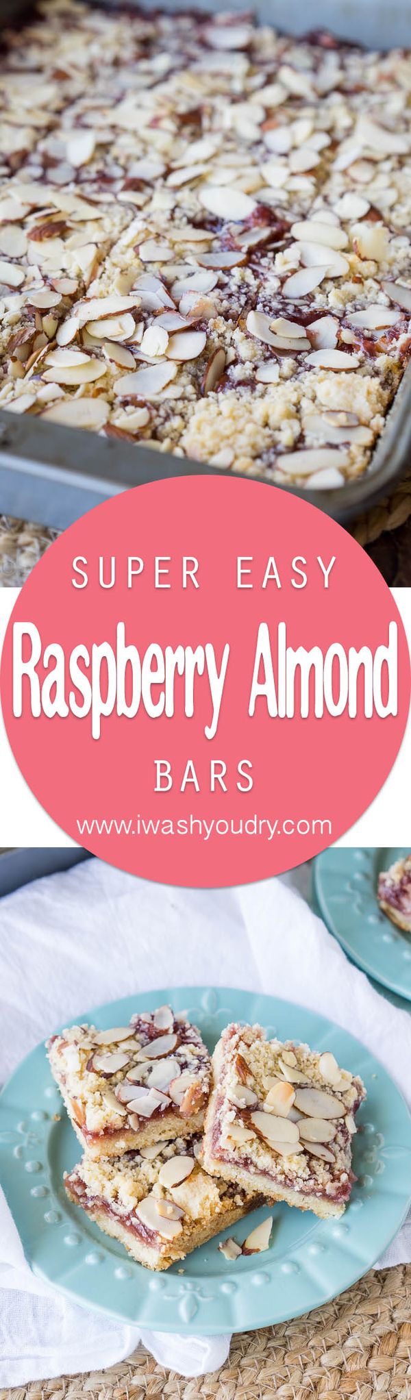 Raspberry Almond Bars