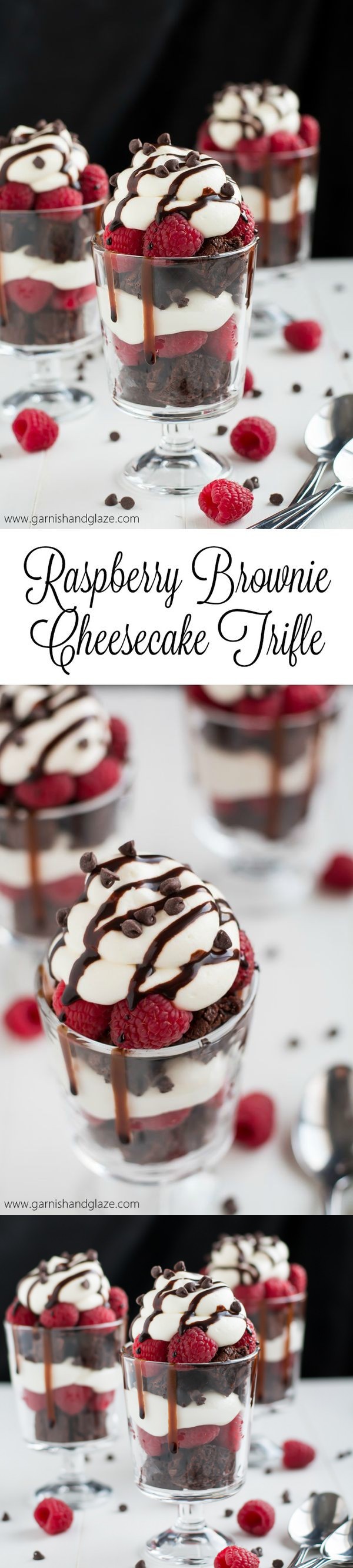 Raspberry Cheesecake Trifles