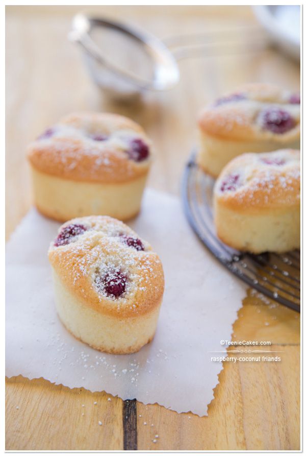 Raspberry-Coconut Friands