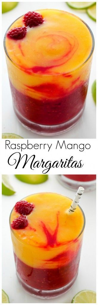 Raspberry Mango Margaritas