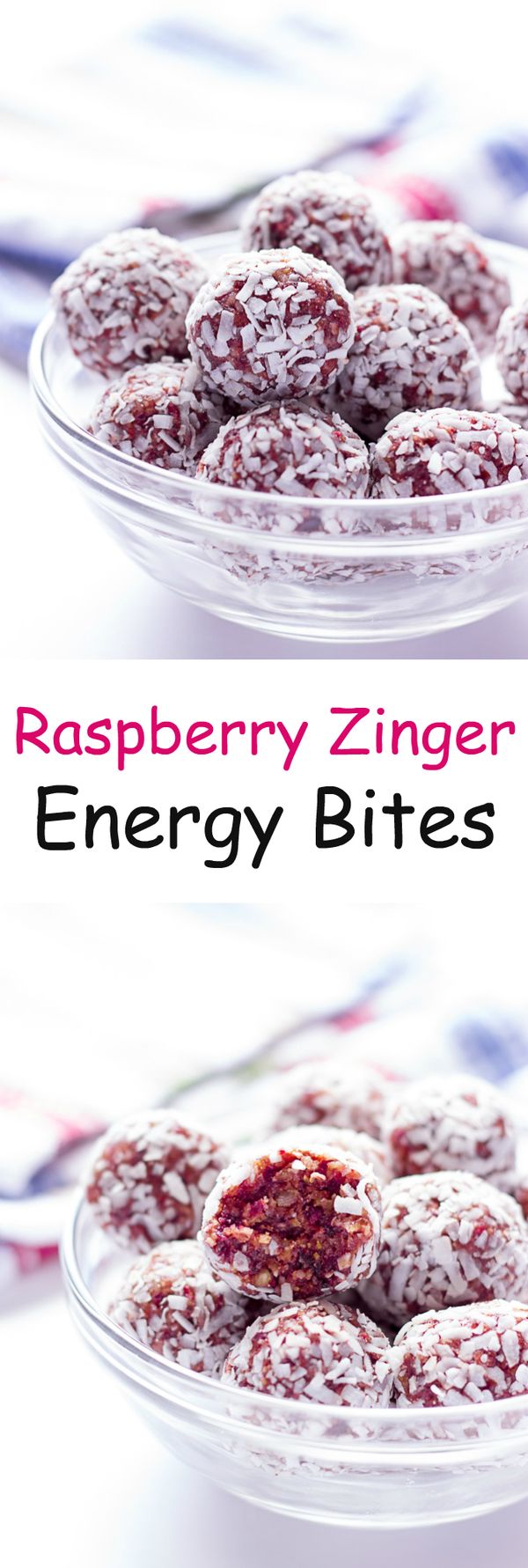 Raspberry Zinger Energy Balls