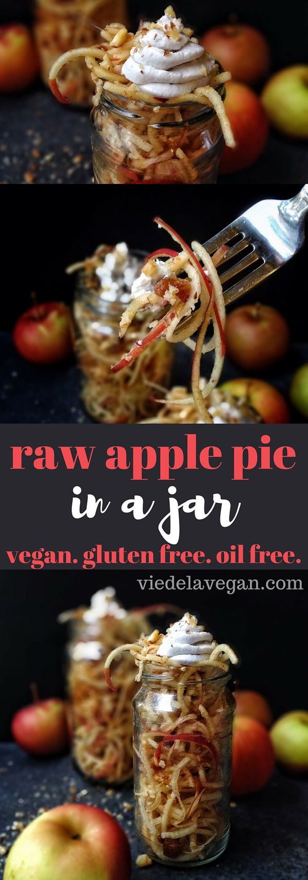 Raw Apple Pie in a Jar