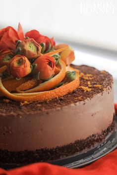 Raw Chocolate-Orange Torte