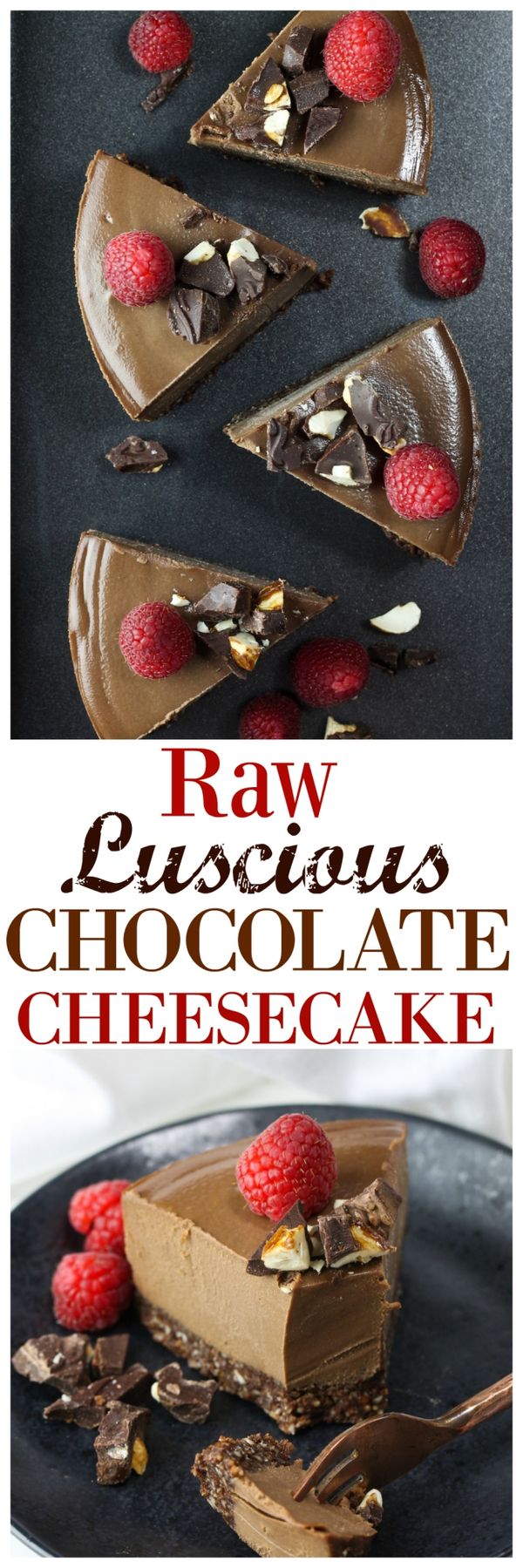 Raw Luscious Chocolate Cheesecake