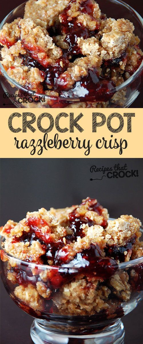 Razzleberry Crisp (Crock Pot