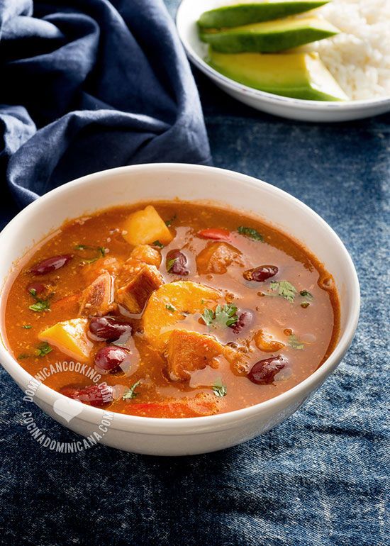 Receta Sopión (Sancocho de Habichuelas