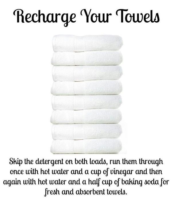 Recharge your towels