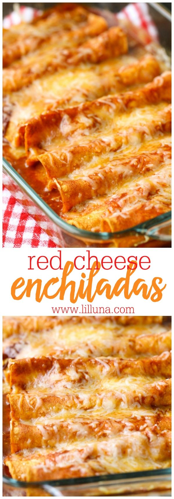 Red Cheese Enchiladas