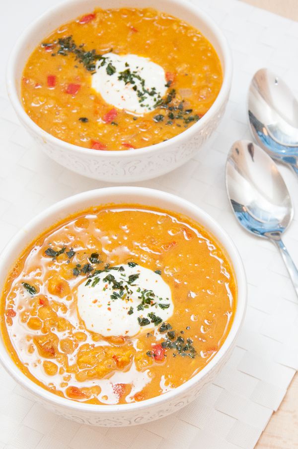 Red Lentil Carrot Soup