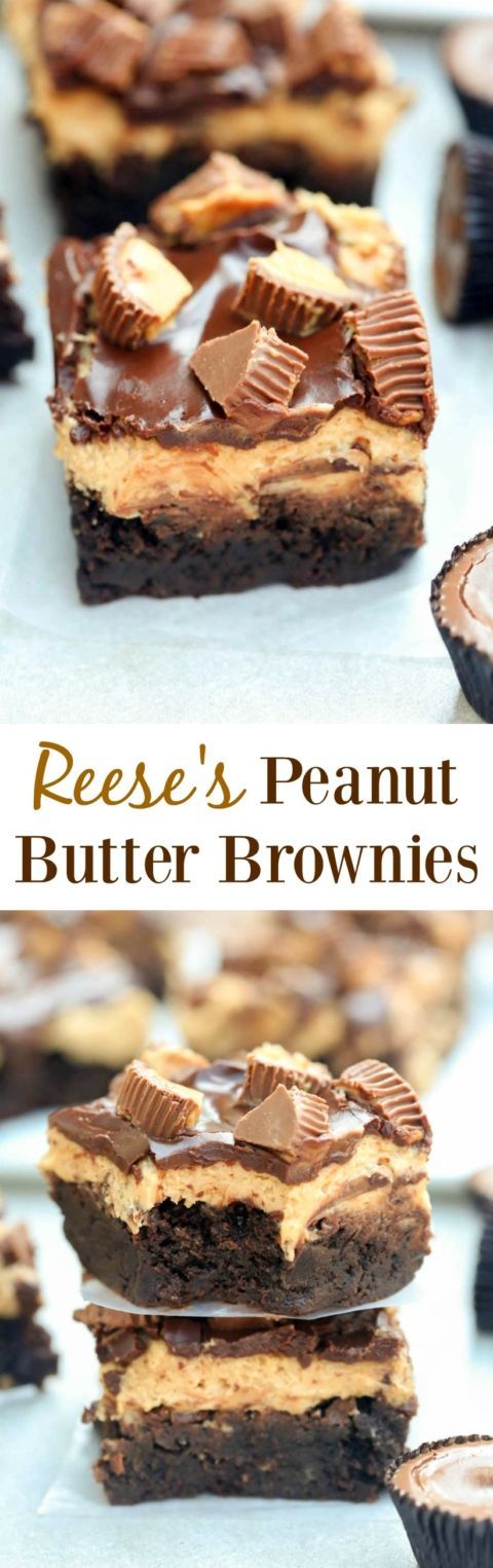 Reese’s Peanut Butter Brownies