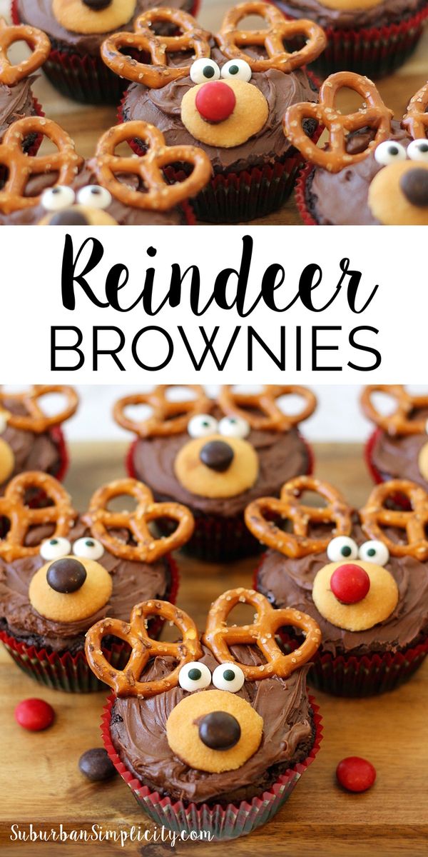 Reindeer Brownie