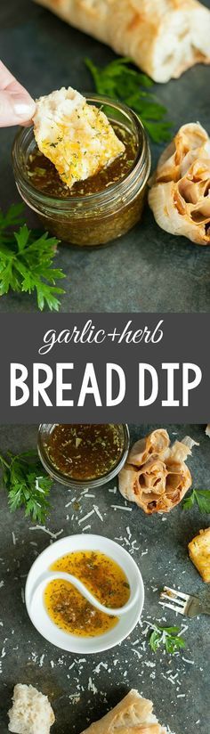 Restaurant-Style Olive Oil and Herb Bread Dip