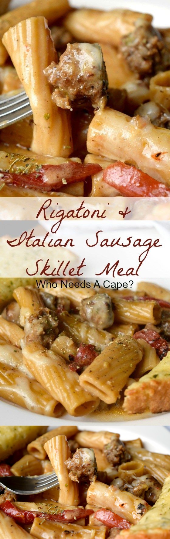 Rigatoni & Italian Sausage Skillet Meal