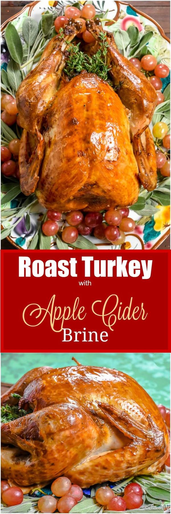 Roast Turkey with Apple Cider Brine