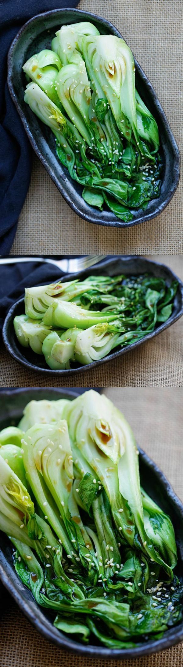 Roasted Bok Choy