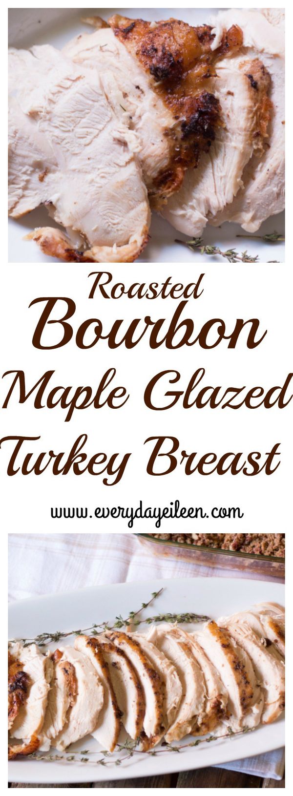 Roasted Bourbon Maple Turkey Breast