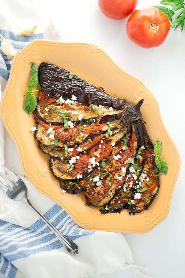 Roasted Eggplant Fan