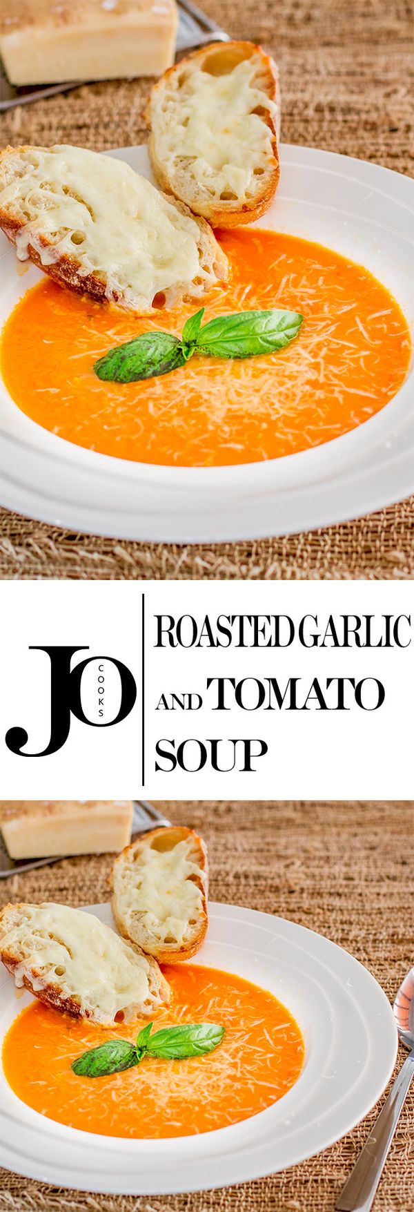 Roasted Garlic and Tomato Soup