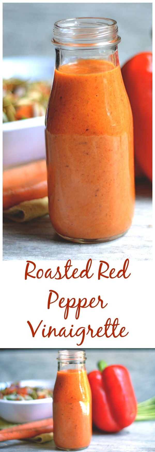 Roasted Red Pepper Vinaigrette