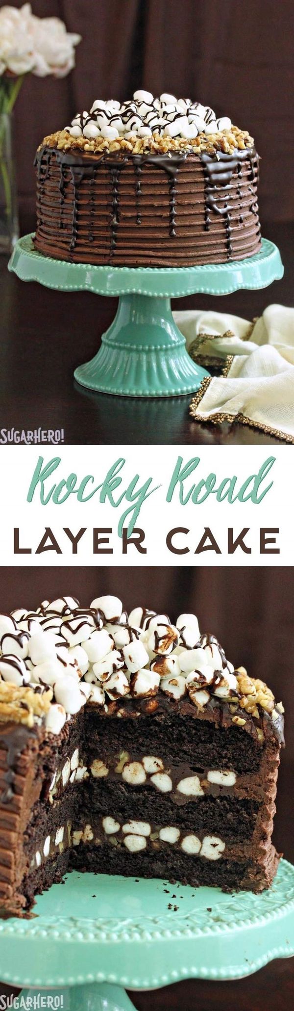 Rocky Road Layer Cake