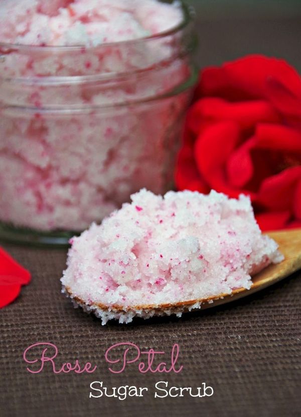 Rose Petal Sugar Scrub