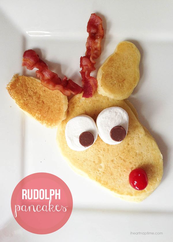 Rudolph pancakes