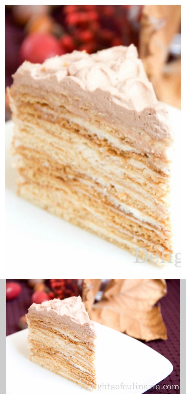 Russian Honey Cake “Medovik”