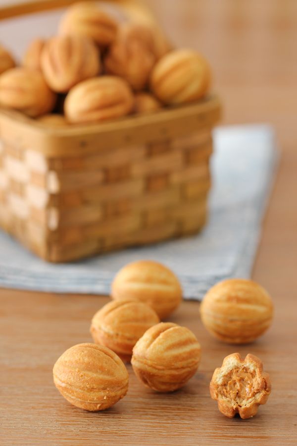 Russian Walnut Shaped Cookies - 