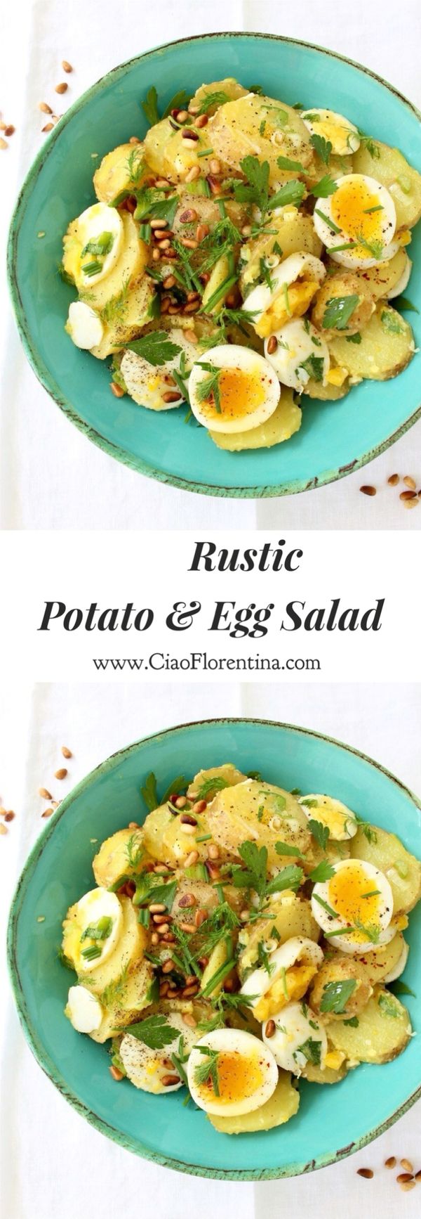 Rustic Potato and Egg Salad