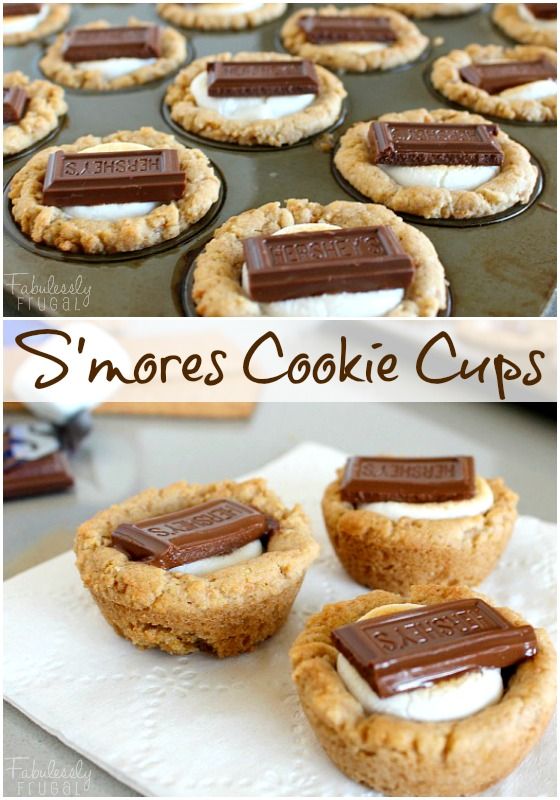 S’mores Cookie Cups