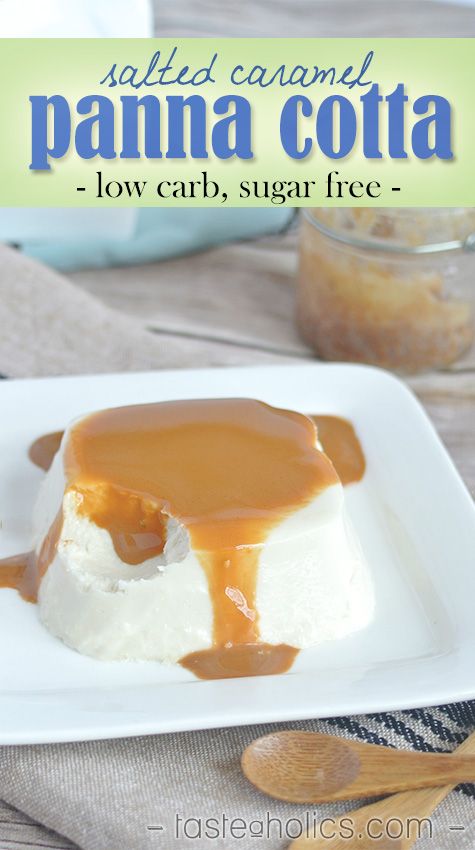 Salted Caramel Panna Cotta